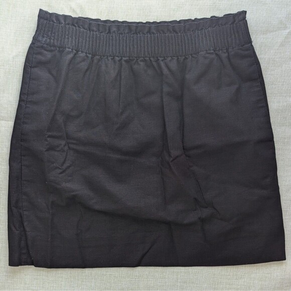 J. Crew Dresses & Skirts - J.Crew Skirt Women 2 Black Elastic Waist Pocket